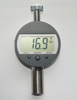 Ruční digitální tvrdoměr na gumu LX-A / LX-D