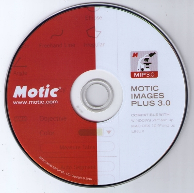  Software MOTIC IMAGE PLUS